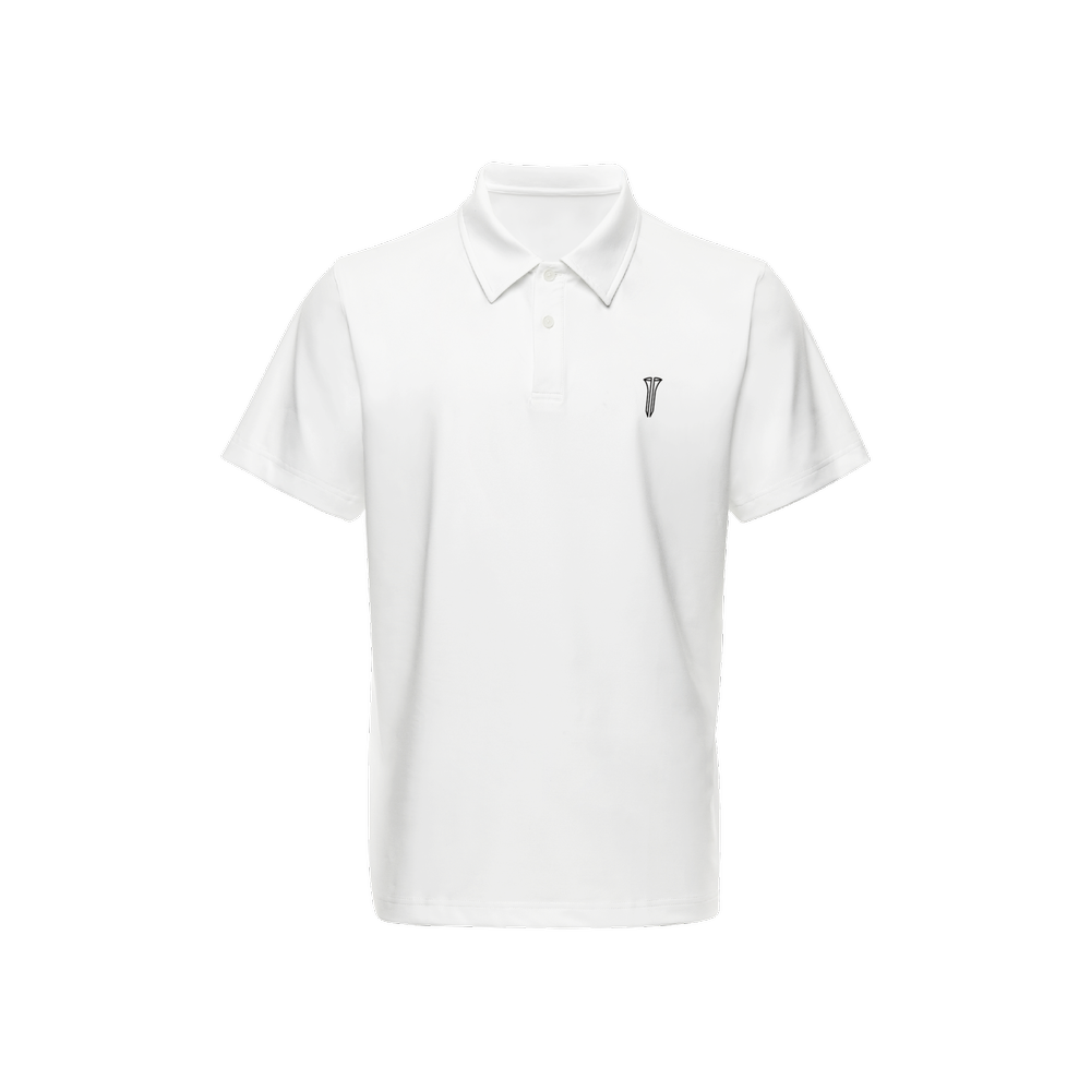 Classic Logo Polo / White