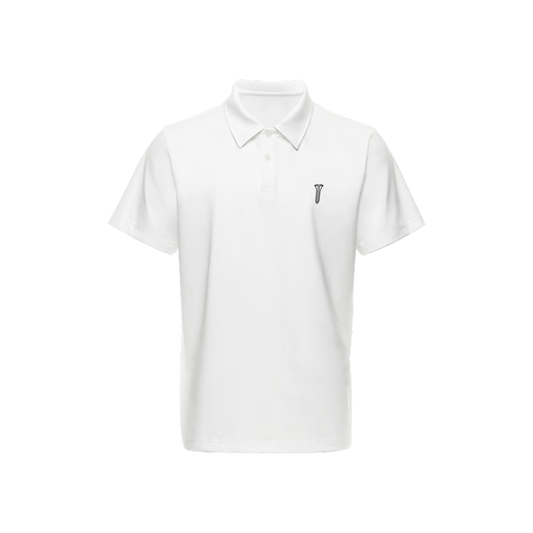 Classic Logo Polo / White