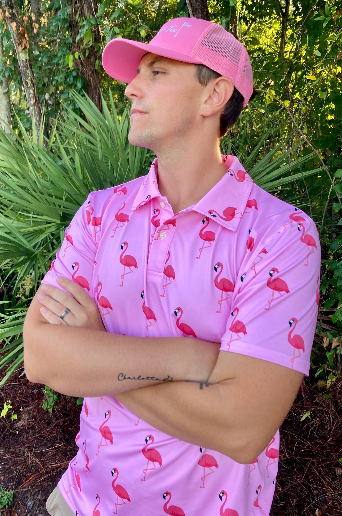 The Flamingo Polo / Pink