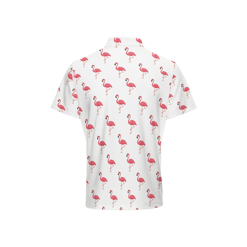 The Flamingo Polo / White