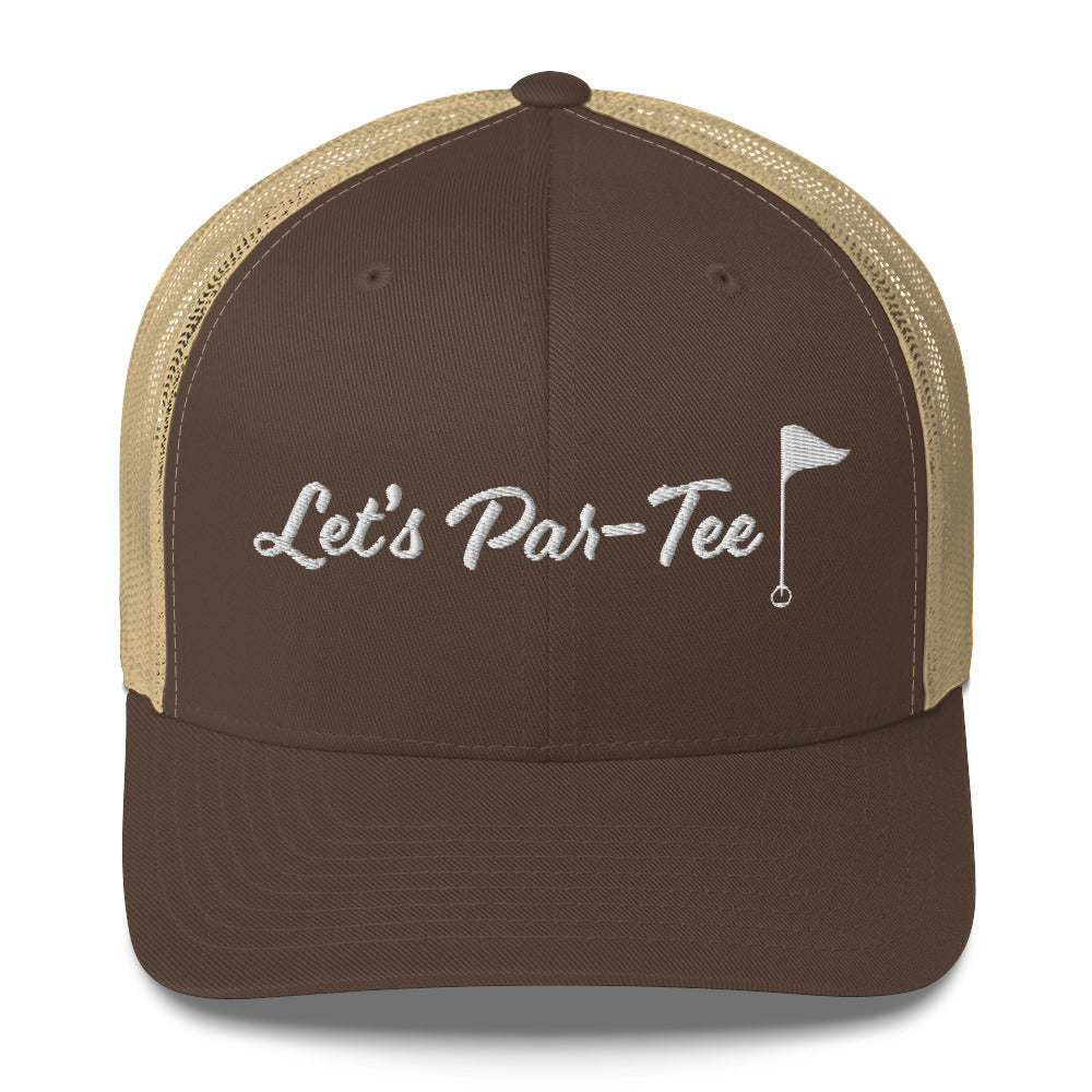 Let's Par-Tee Trucker Hat