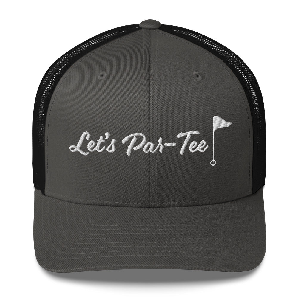 Let's Par-Tee Trucker Hat