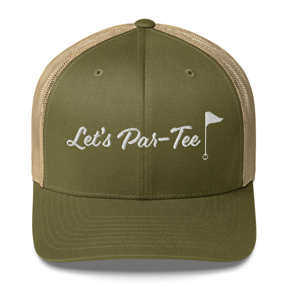 Let's Par-Tee Trucker Hat