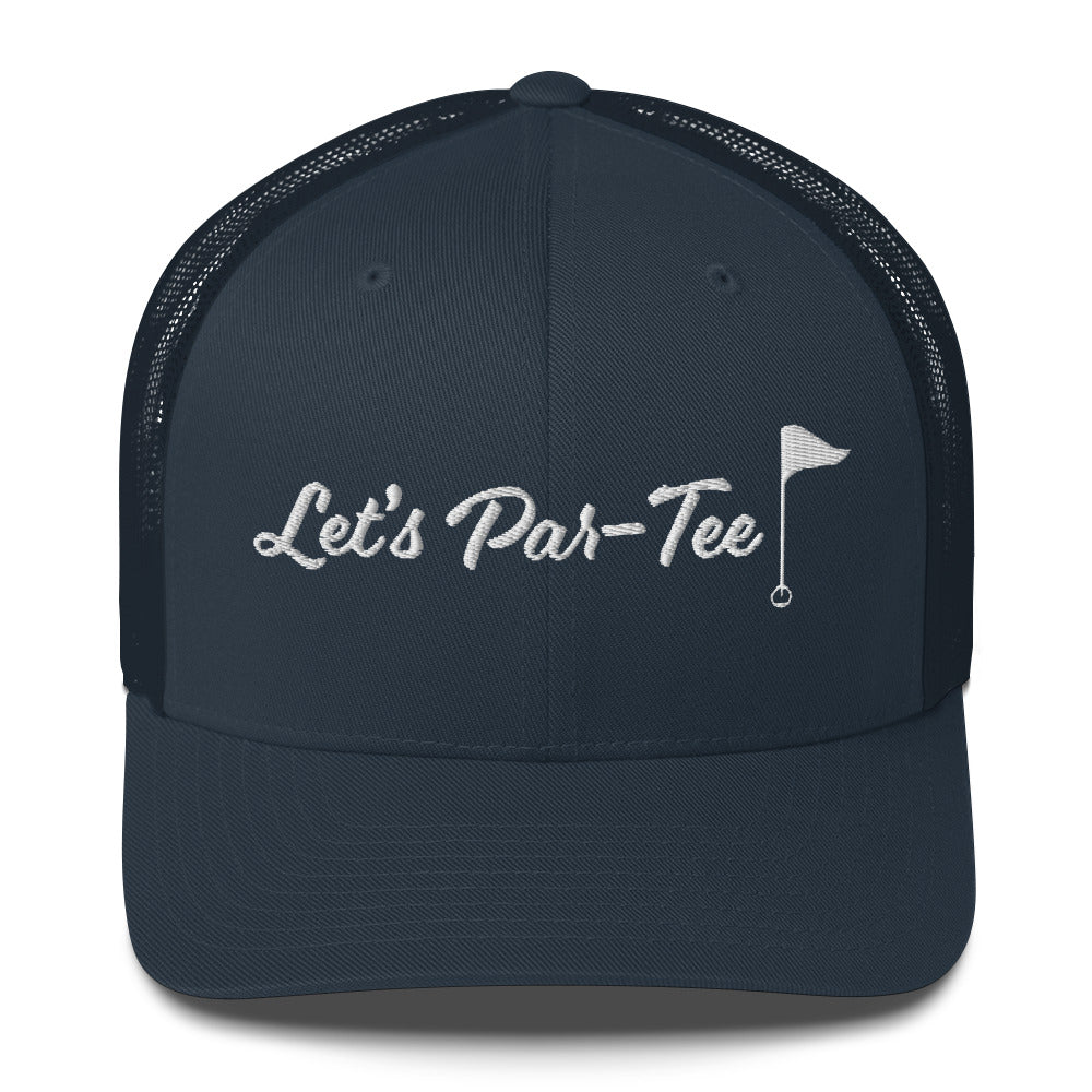 Let's Par-Tee Trucker Hat