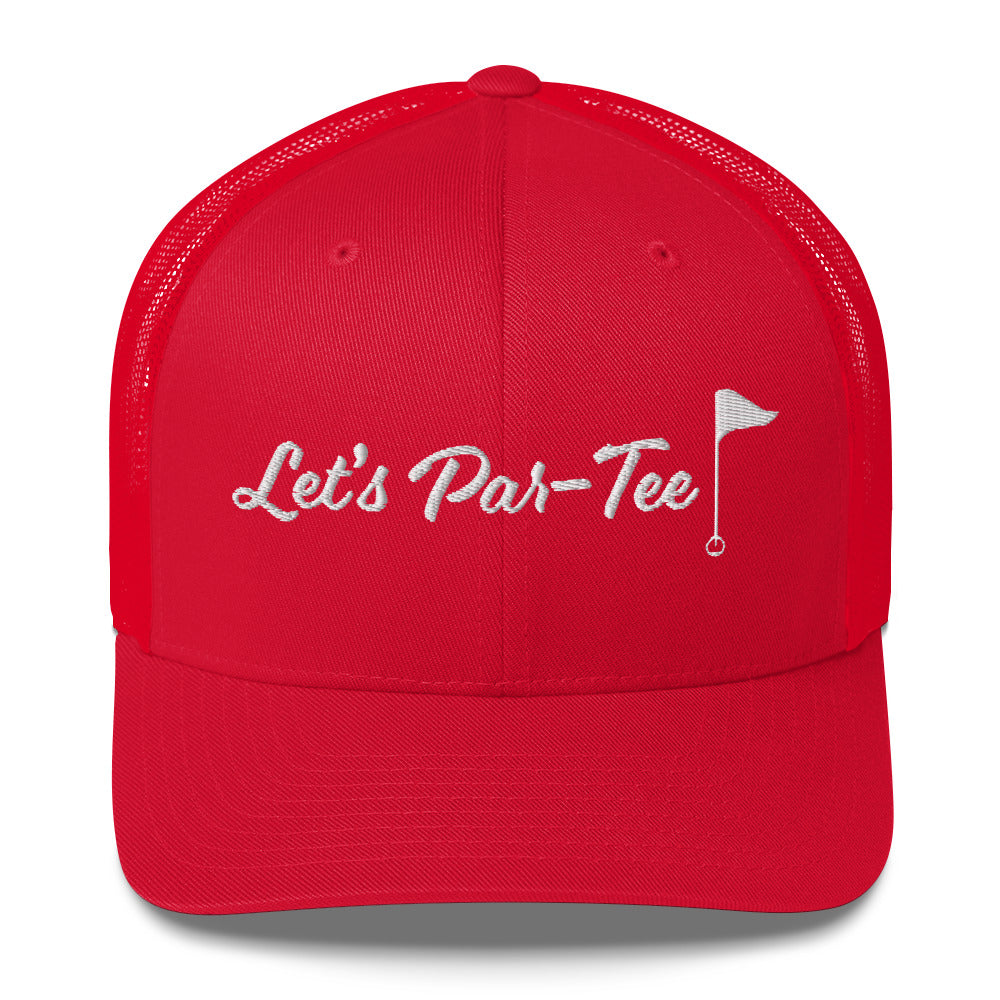 Let's Par-Tee Trucker Hat