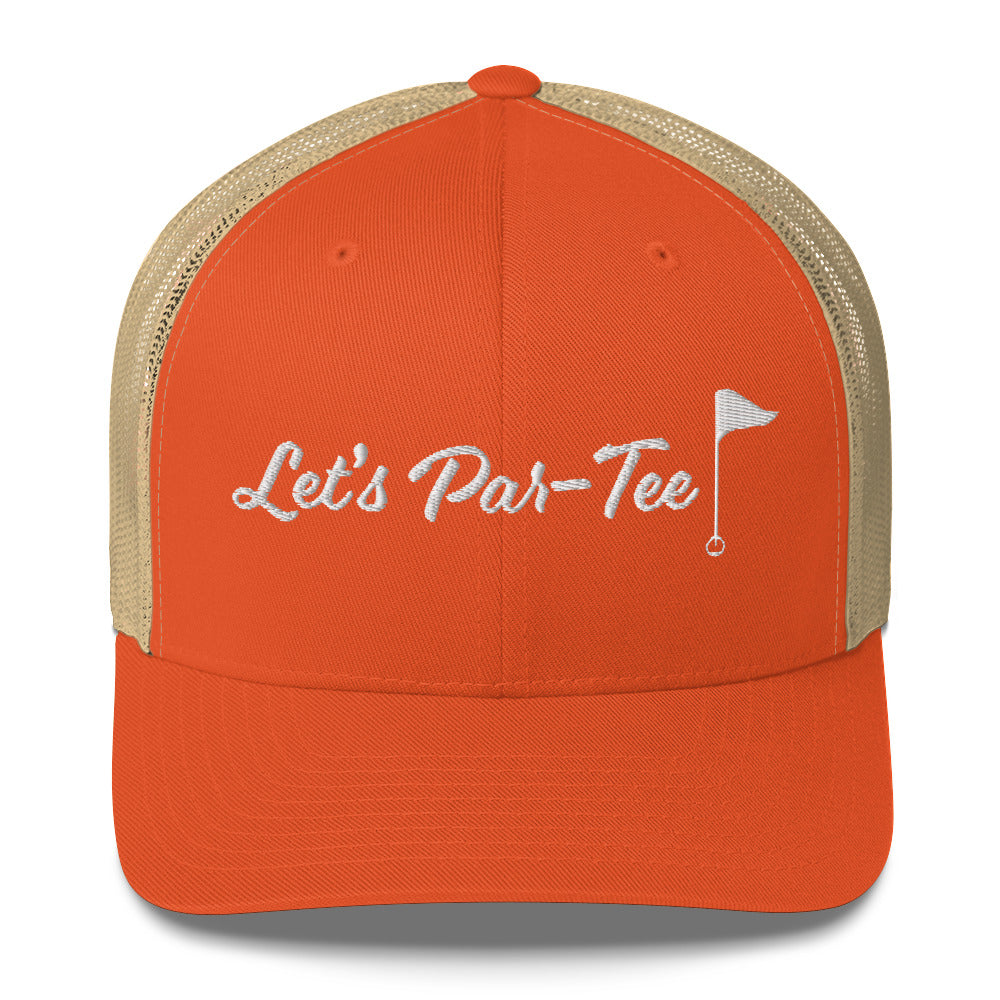 Let's Par-Tee Trucker Hat